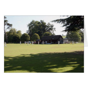 Shobrooke Park cricket club, Crediton, Devon, UK