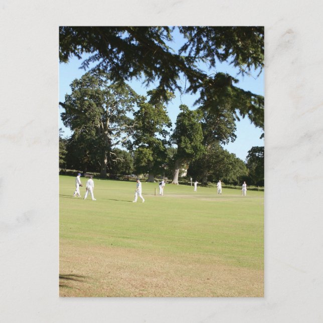 Shobrooke Park cricket club, Crediton, Devon, UK Postcard (Front)