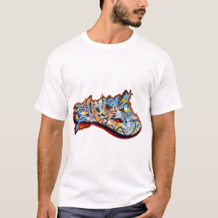 SHOCK ( Fat Graffiti on Shirt )