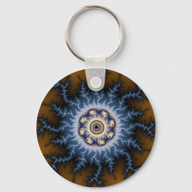 Shock - Fractal Key Ring (Front)