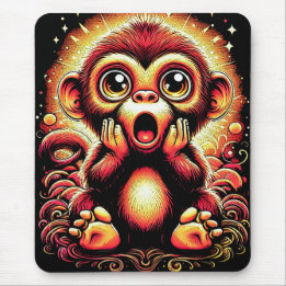 Shock The Monkey Mouse Pad
