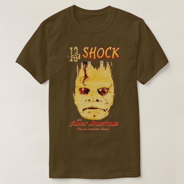 Shock Theatre with Shock Armstrong T-Shirt (Design Front)