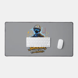 Shocked By Design High Voltage Electrical Engineer Desk Mat
