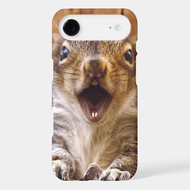 Shocked Squirrel Case-Mate iPhone Case (Back)