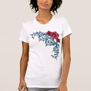 SHOCKING HIBISCUS T-Shirt