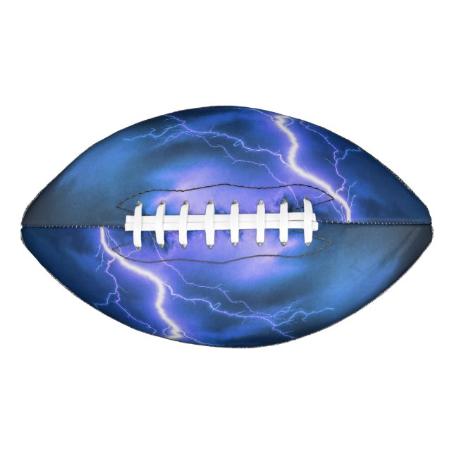 Shocking Lightning Strike   Football (Front)