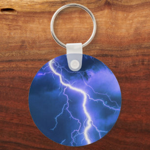 Shocking Lightning Strike  Key Ring