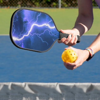 Shocking Lightning Strike   Pickleball Paddle