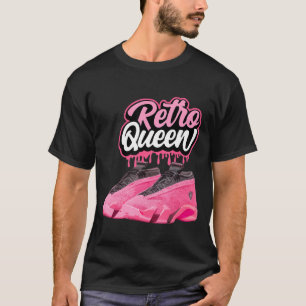 Shocking Pink 14s Sneaker Match Tees Retro Queen T