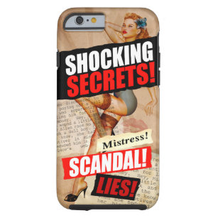 Shocking Secrets Tabloid iPhone 6 Case