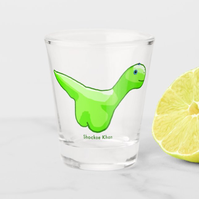 Shockoe Khan Shot Glass (Front)