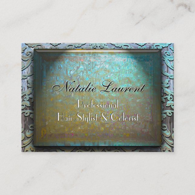 Shodenrock Chic Modern Business Card (Front)