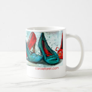 Shoe Collection by Carole Foret Coffee Mug