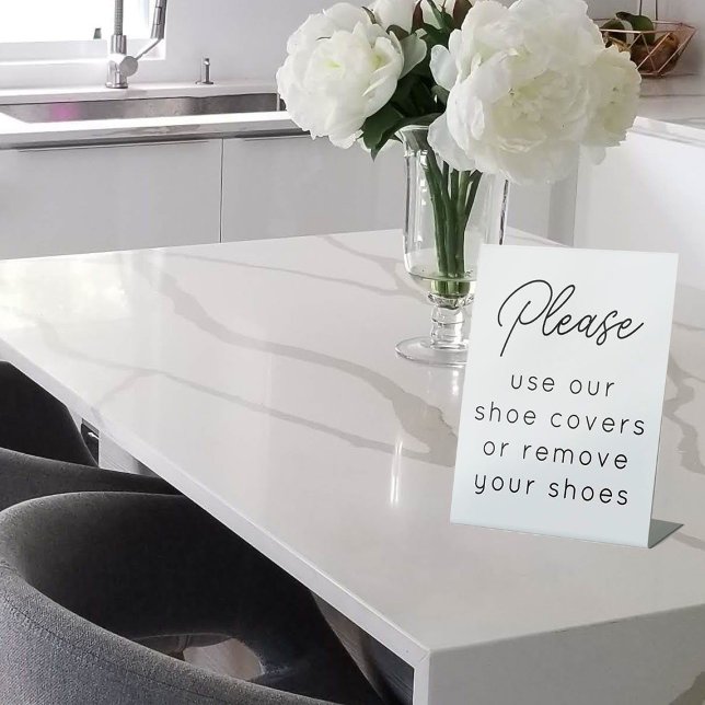 Shoe Cover Sign for Realtor Property Showing  (Creator Uploaded)