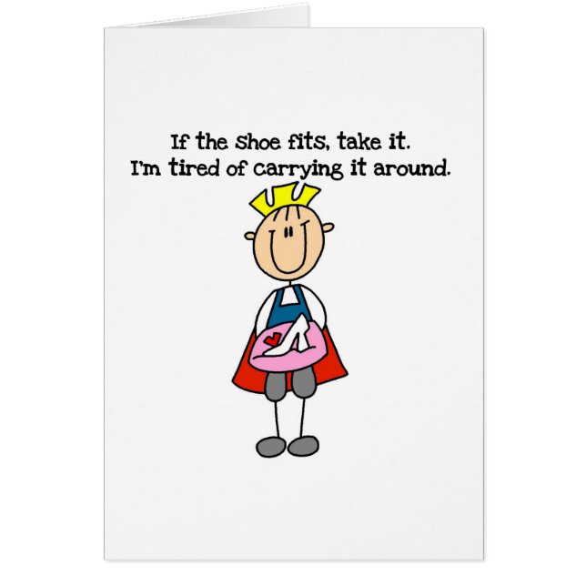 Shoe Fits Prince (Front)