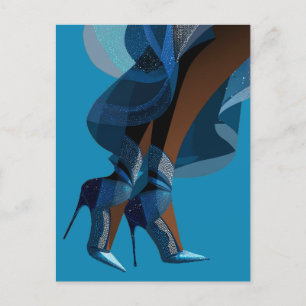 SHOE GAME #1 POSTCARD