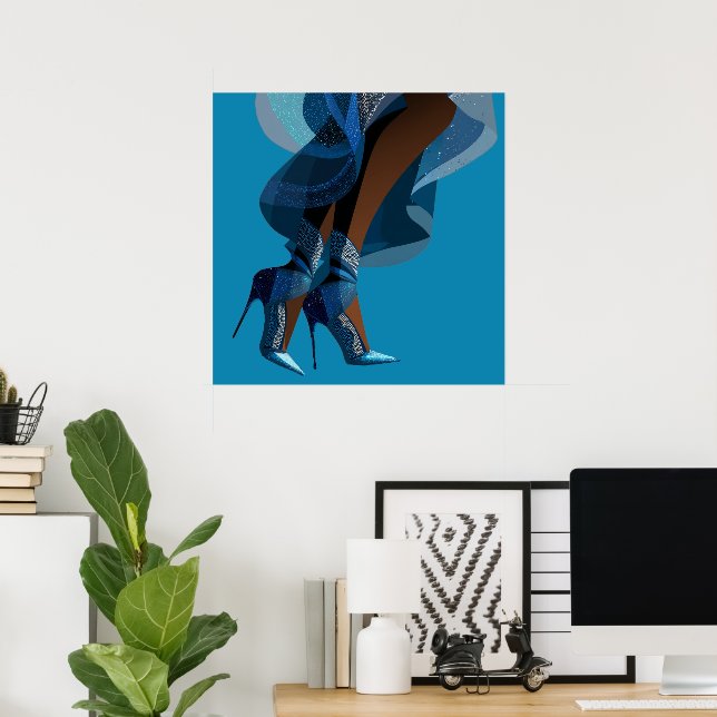 SHOE GAME #1 POSTER (Home Office)