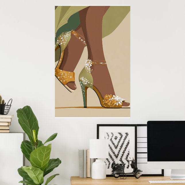 SHOE GAME #3 #3 POSTER (Home Office)