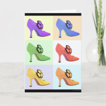Shoe Lover Birthday Card