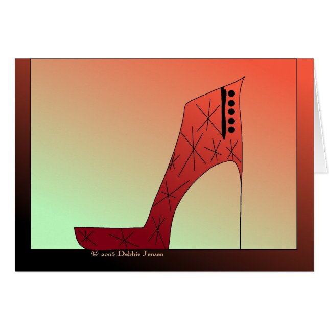 Shoe Mania II by Debbie Jensen (Front Horizontal)