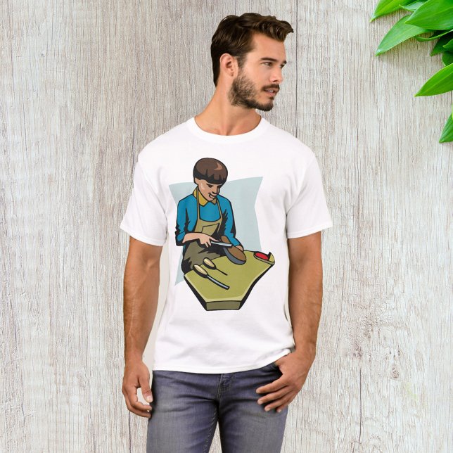 Shoe Repair Cobbler Vintage Shoemaker T-Shirt (Creator Uploaded)