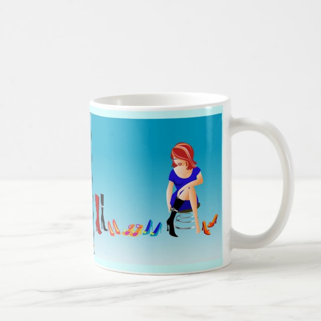"Shoe Smitten" Mug (Right)