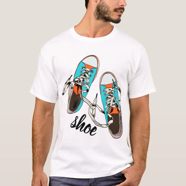 Shoe T-Shirt Personalise (Front)