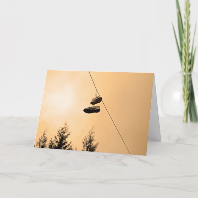 Shoe tossing card (Front)