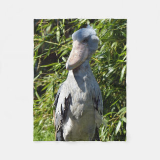 Shoebill (Balaeniceps rex) Fleece Blanket