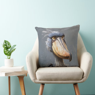 Shoebill Cushion