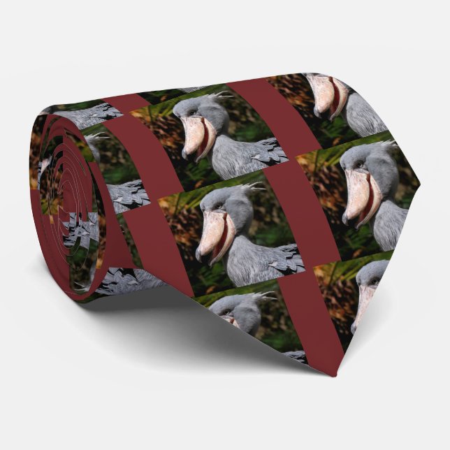 Shoebill Tie (Rolled)