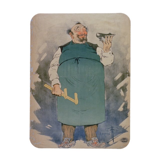 Shoemaker (colour litho) magnet (Vertical)