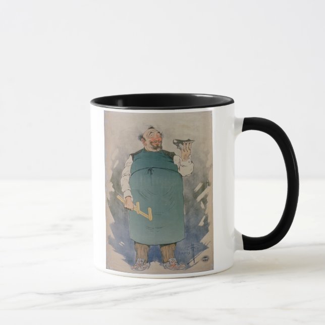 Shoemaker (colour litho) mug (Right)