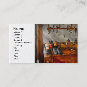 Shoemaker - The cobblers shop Business Card