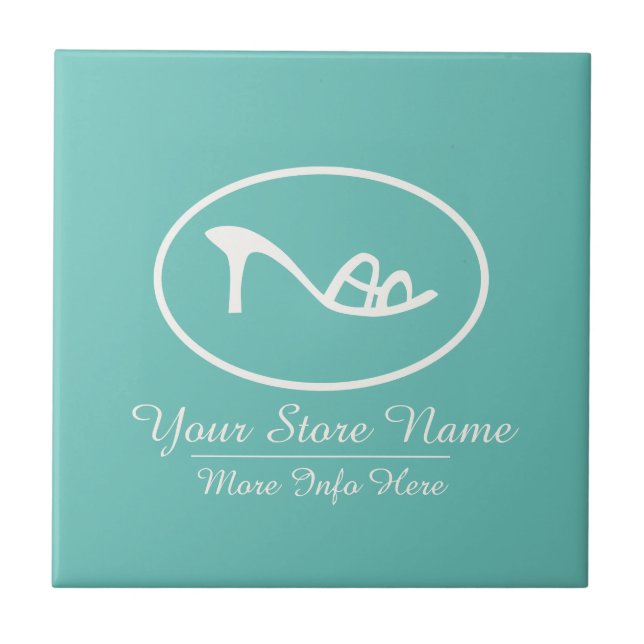 Shoes and Accessories Logo Ceramic Tile (Front)
