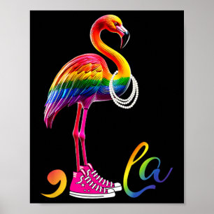Shoes Comma La Kamala 2024 Election Rights Lgbt Poster