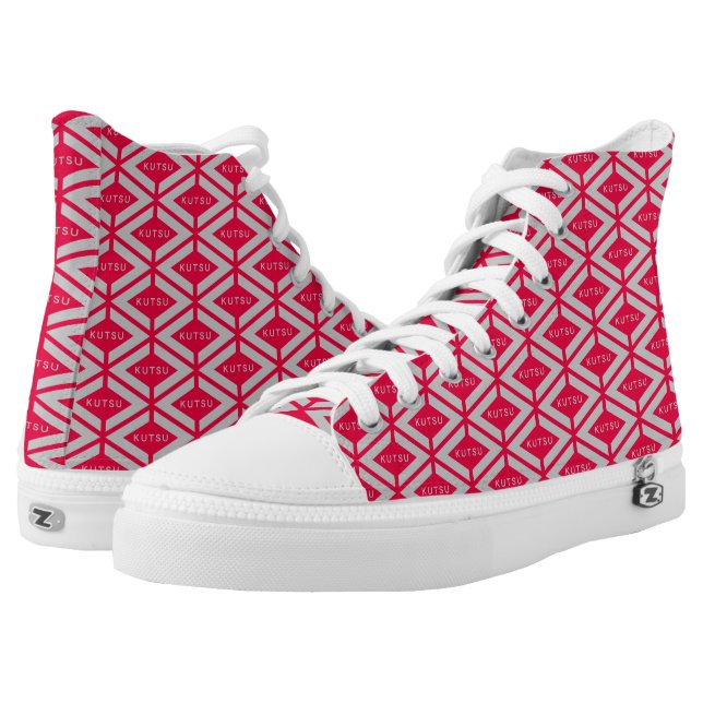 Shoes FULL Red Gray (Pair)