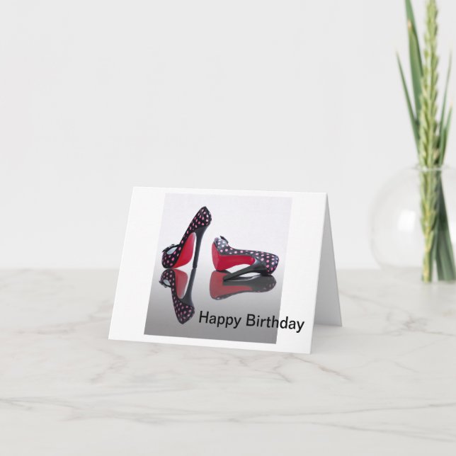 Shoes Glorious Shoes Card (Front)