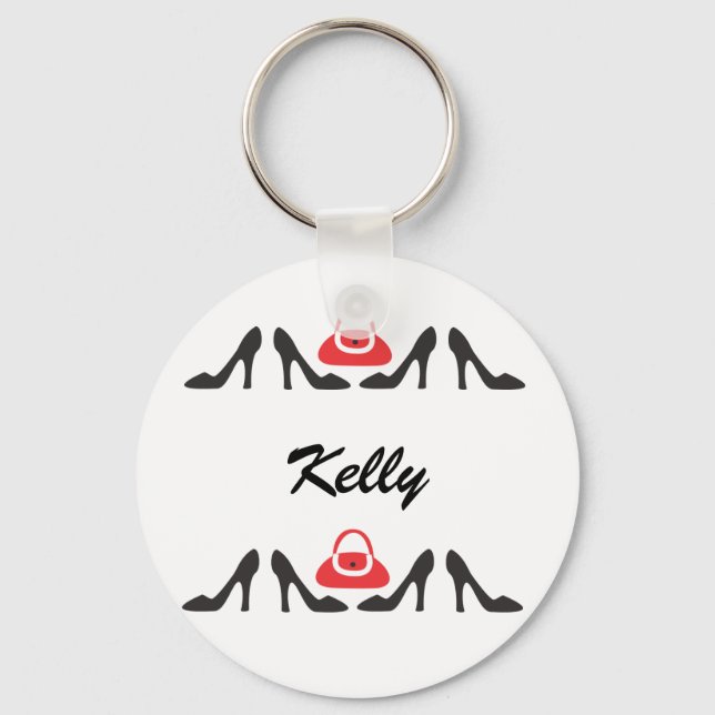 Shoes Line Up Key Ring (Front)