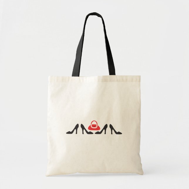 Shoes Line Up Tote Bag (Front)