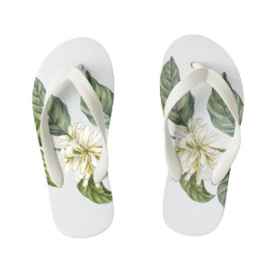 Shoes of blossom kid's thongs