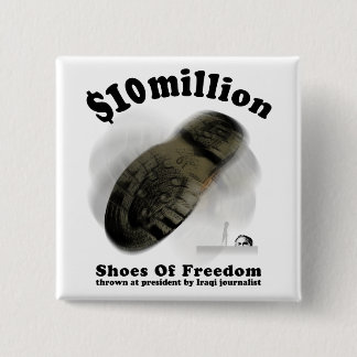 SHOES OF FREEDOM Button