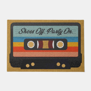Shoes Off Party On Rug, Home Lover Doormat