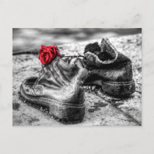 Shoes On The Danube Bank Postcard