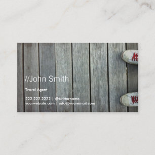 Shoes on the Road Travel Business Card