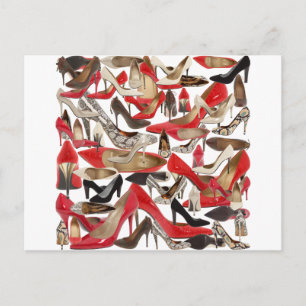 shoes postcard