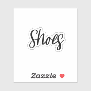 Shoes Storage Sticker