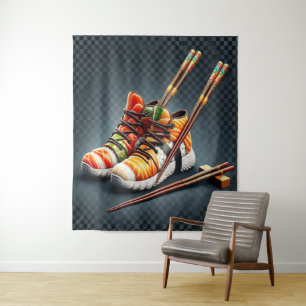 Shoeshi ME - Unique Sushi Sneaker Tapestry
