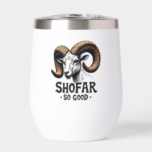 Shofar so good Jewish Goat Hanukkah Lovers 