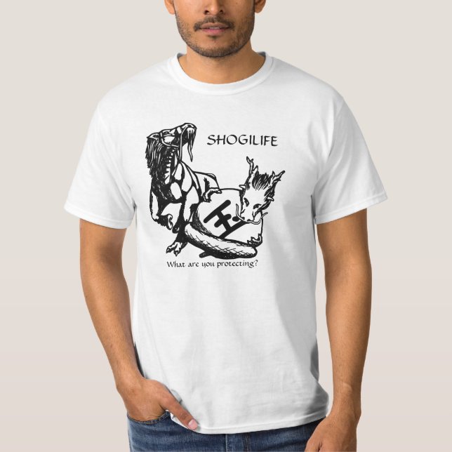 Shogi Life - What are you protecting? T-Shirt (Front)